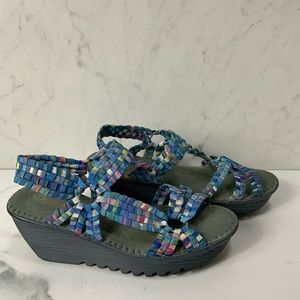 BERNIE MEV Wedge heel sandals